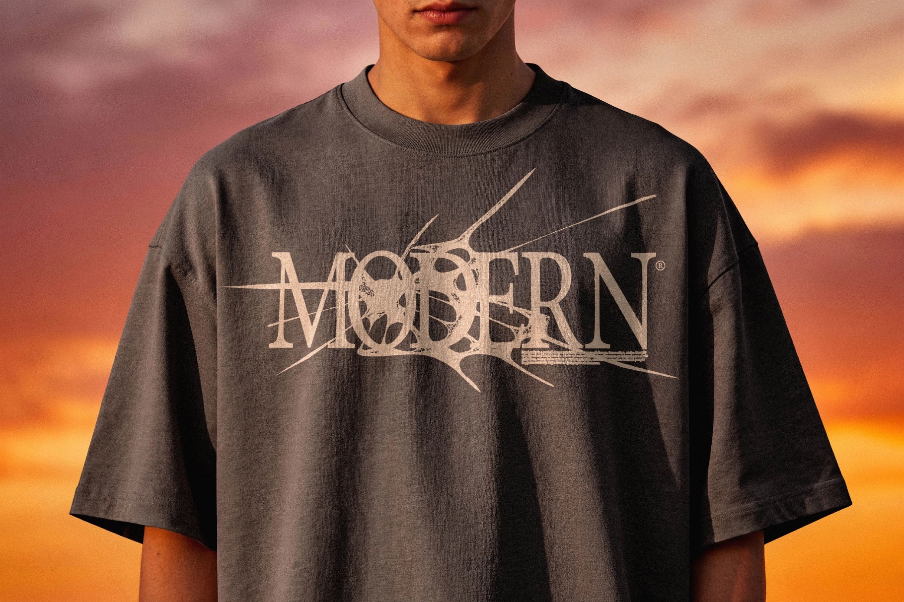 Sunset Sky T-Shirt Mockup