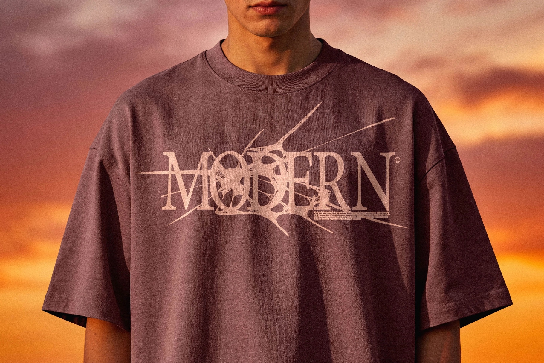 Sunset Sky T-Shirt Mockup