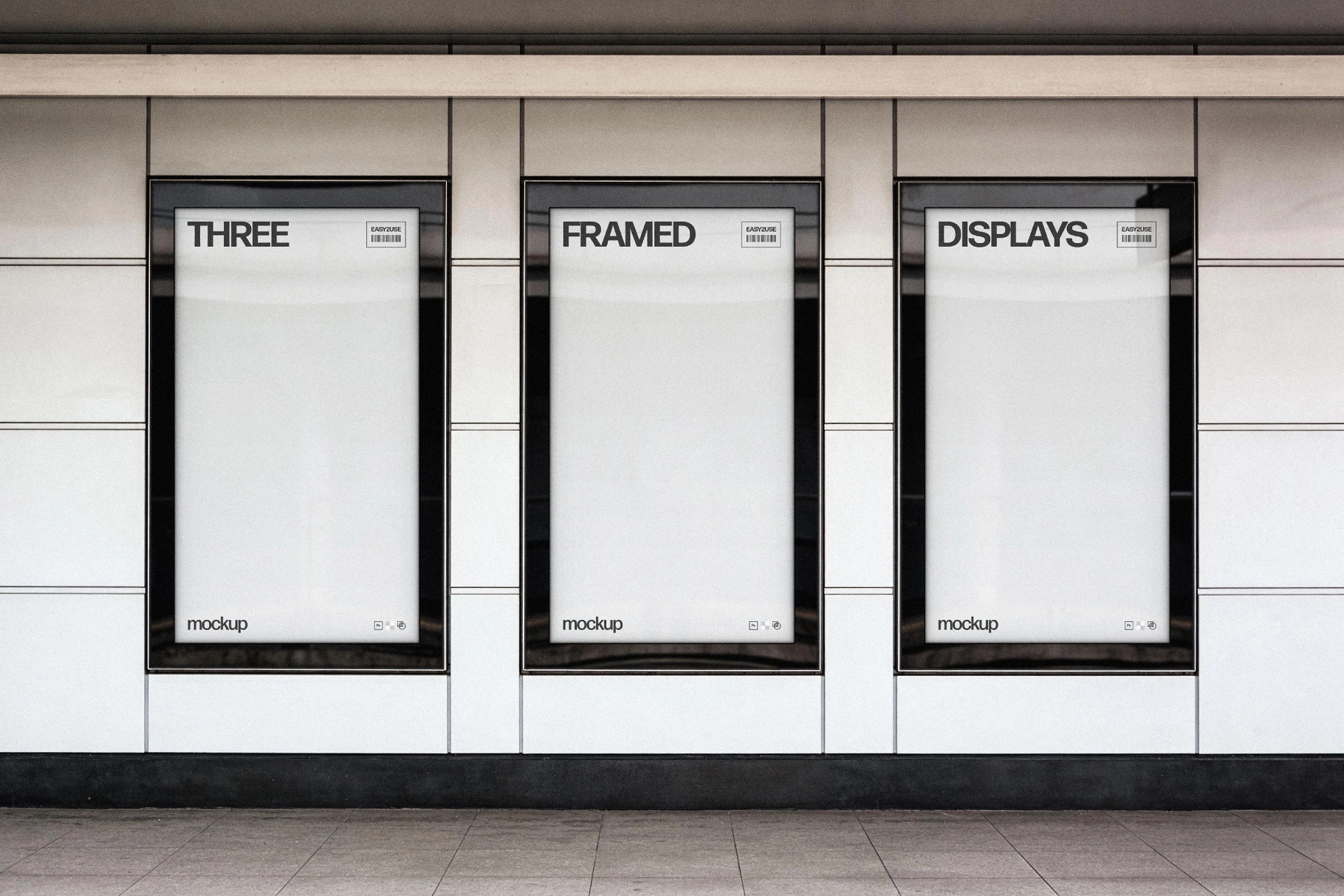 Station Displays Mockup
