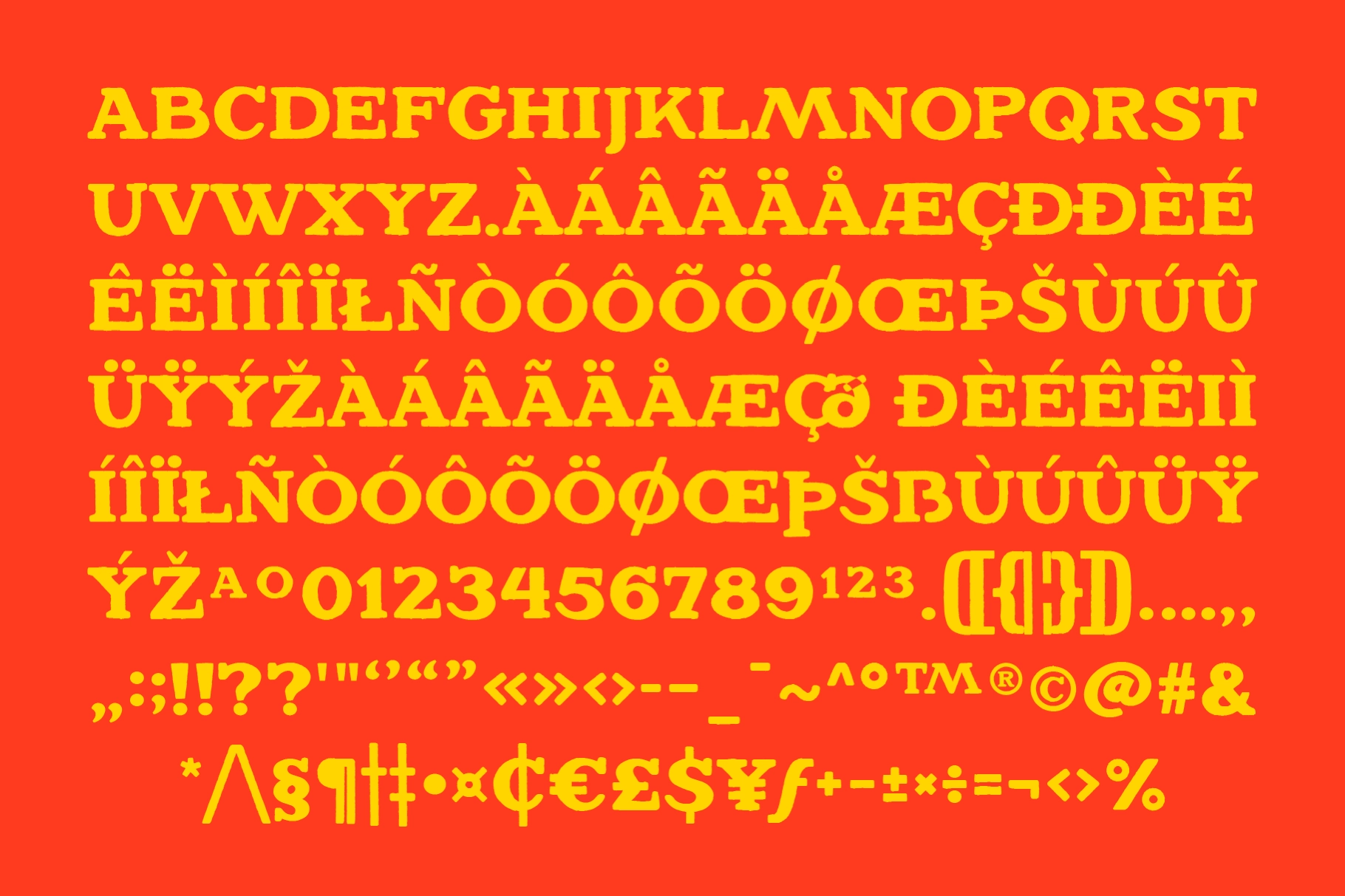 SFC Brison Slab One - Vintage Cowboy Font