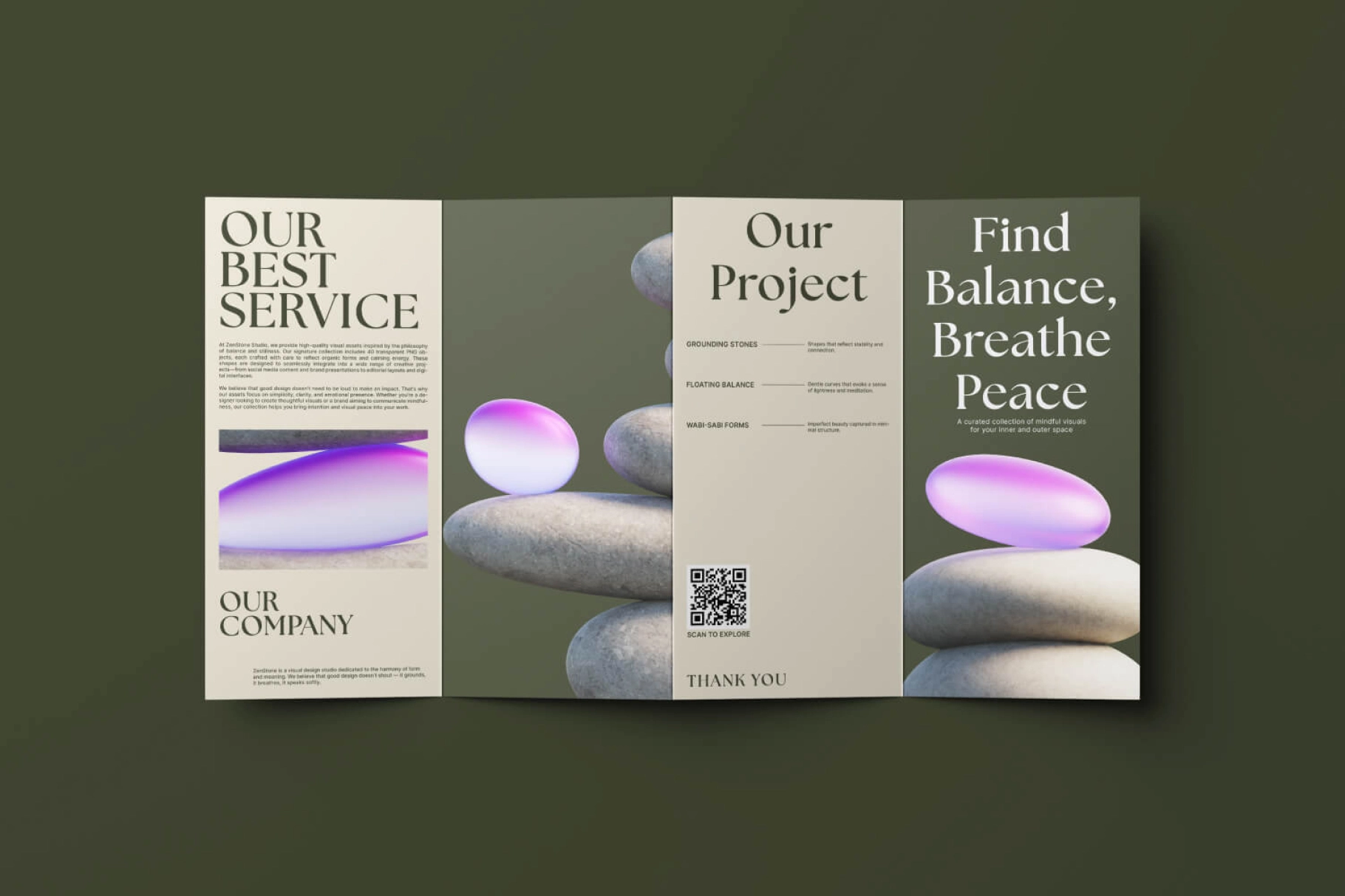 Zen Stone 3D Assets
