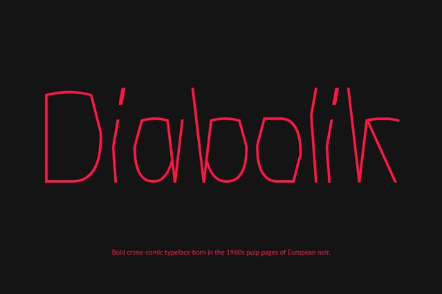 Diabolik Font