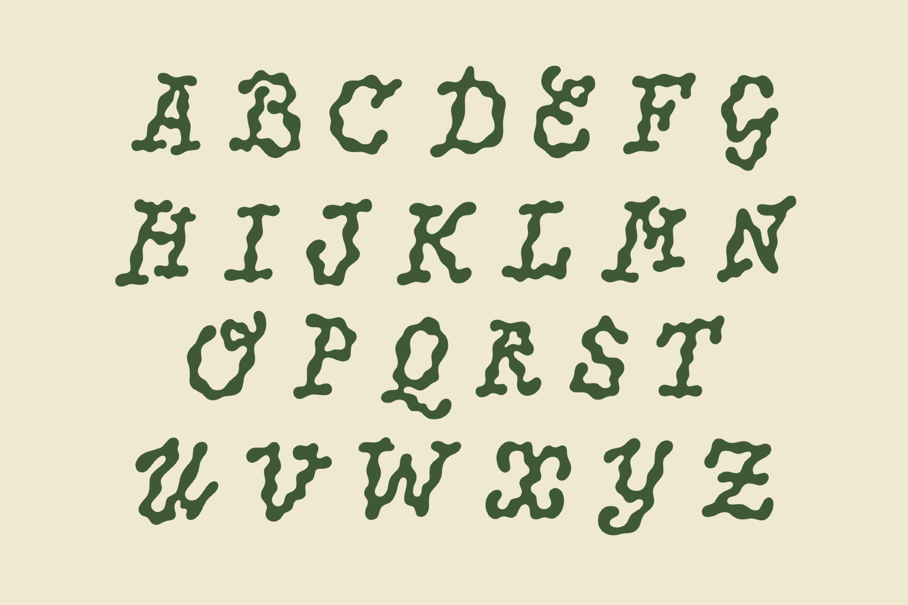 Picnic - Funny Halloween Font