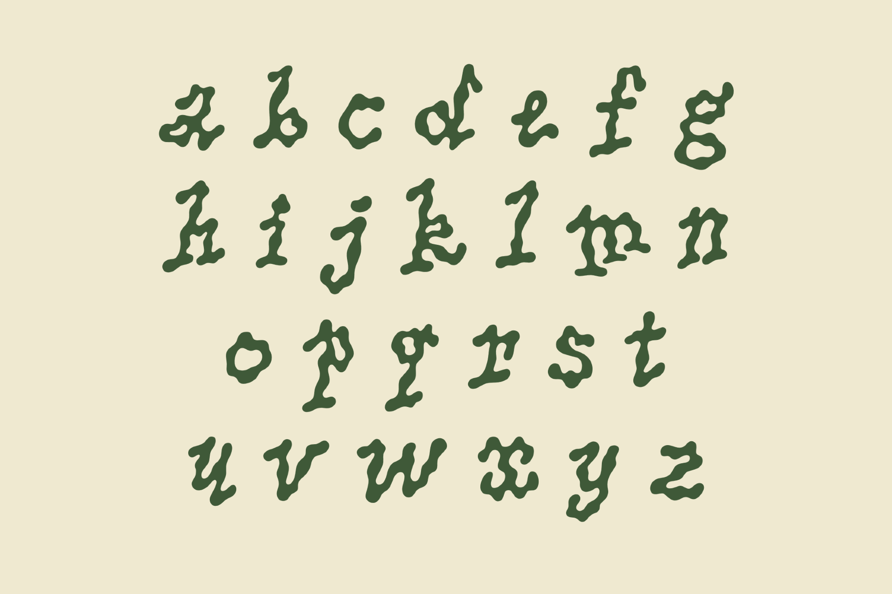 Picnic - Funny Halloween Font