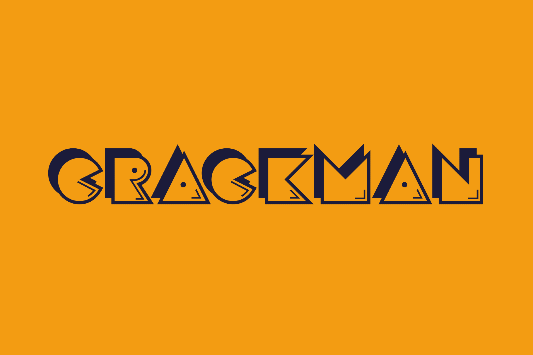Crackman - Video Game Font Family