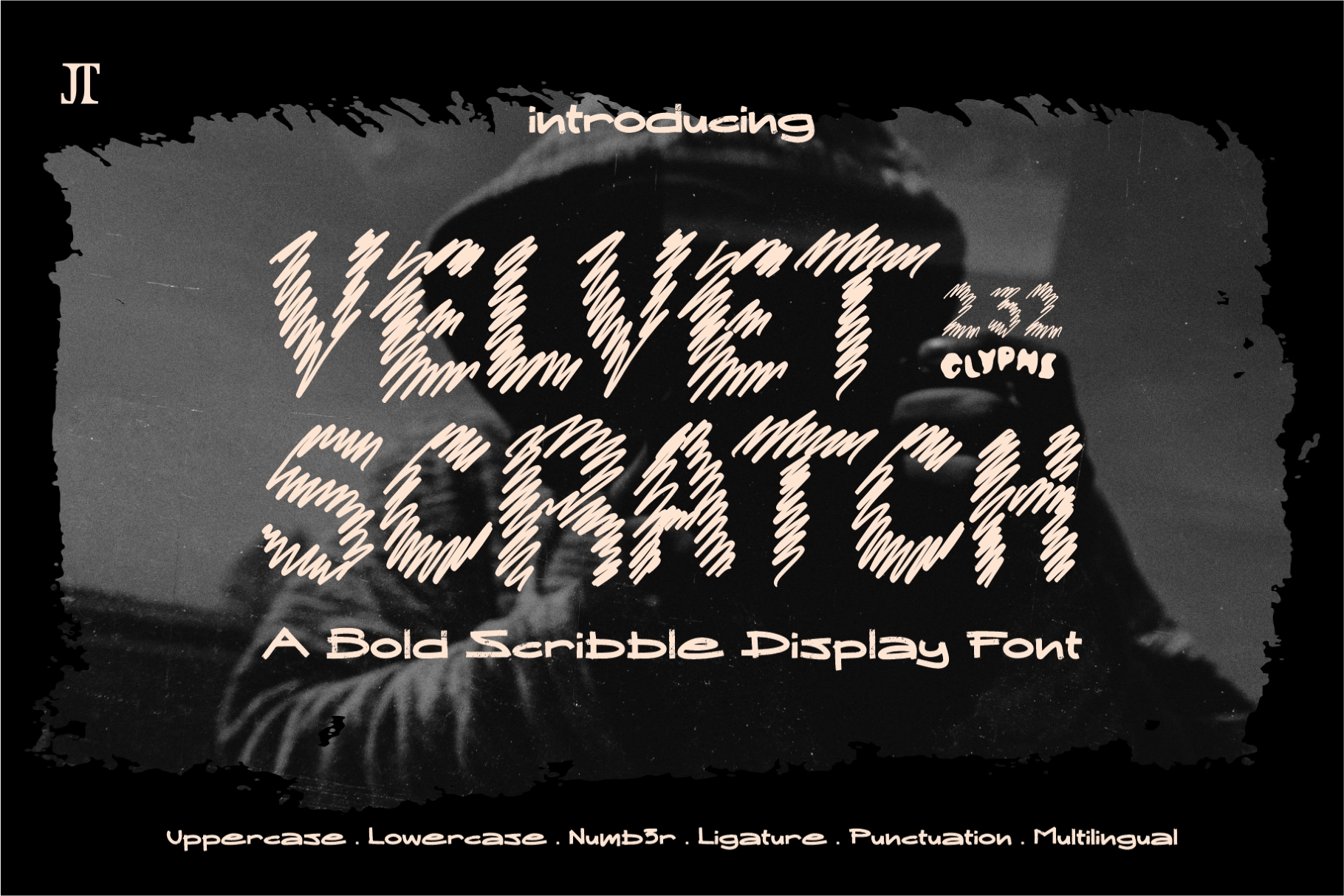 Velvet Scratch - Scribble Display Font