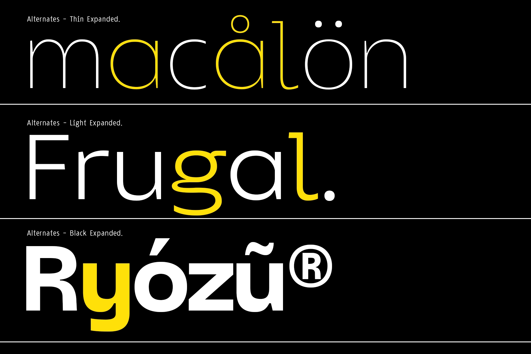 JT Mekito - Geometric Sans Font Family