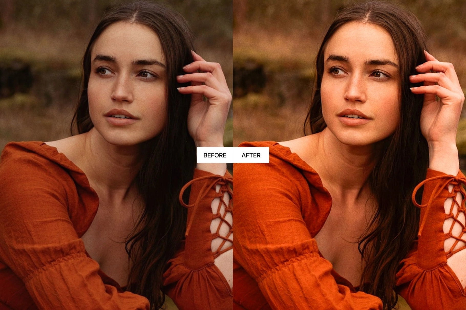 Tan & Bronzed Glow Lightroom Presets