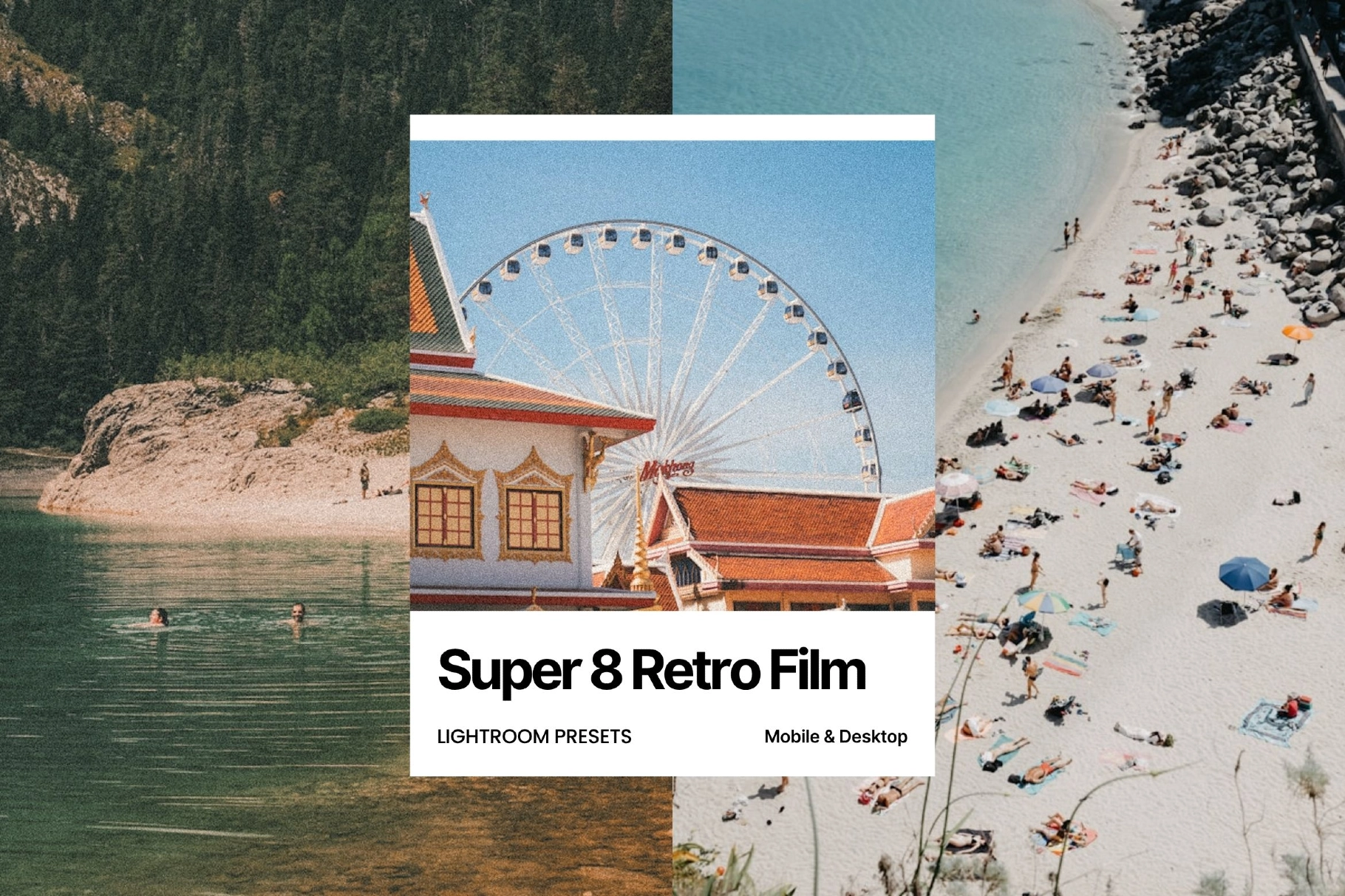 Super 8 Retro Film Lightroom Presets