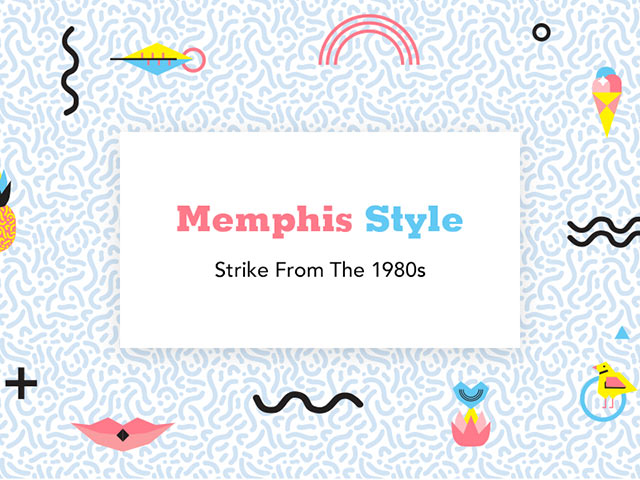 Strike From The 1980s: Memphis Design Style