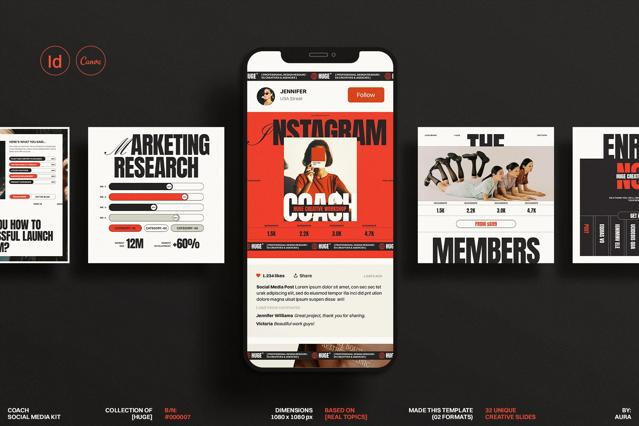Social Media Kit Template