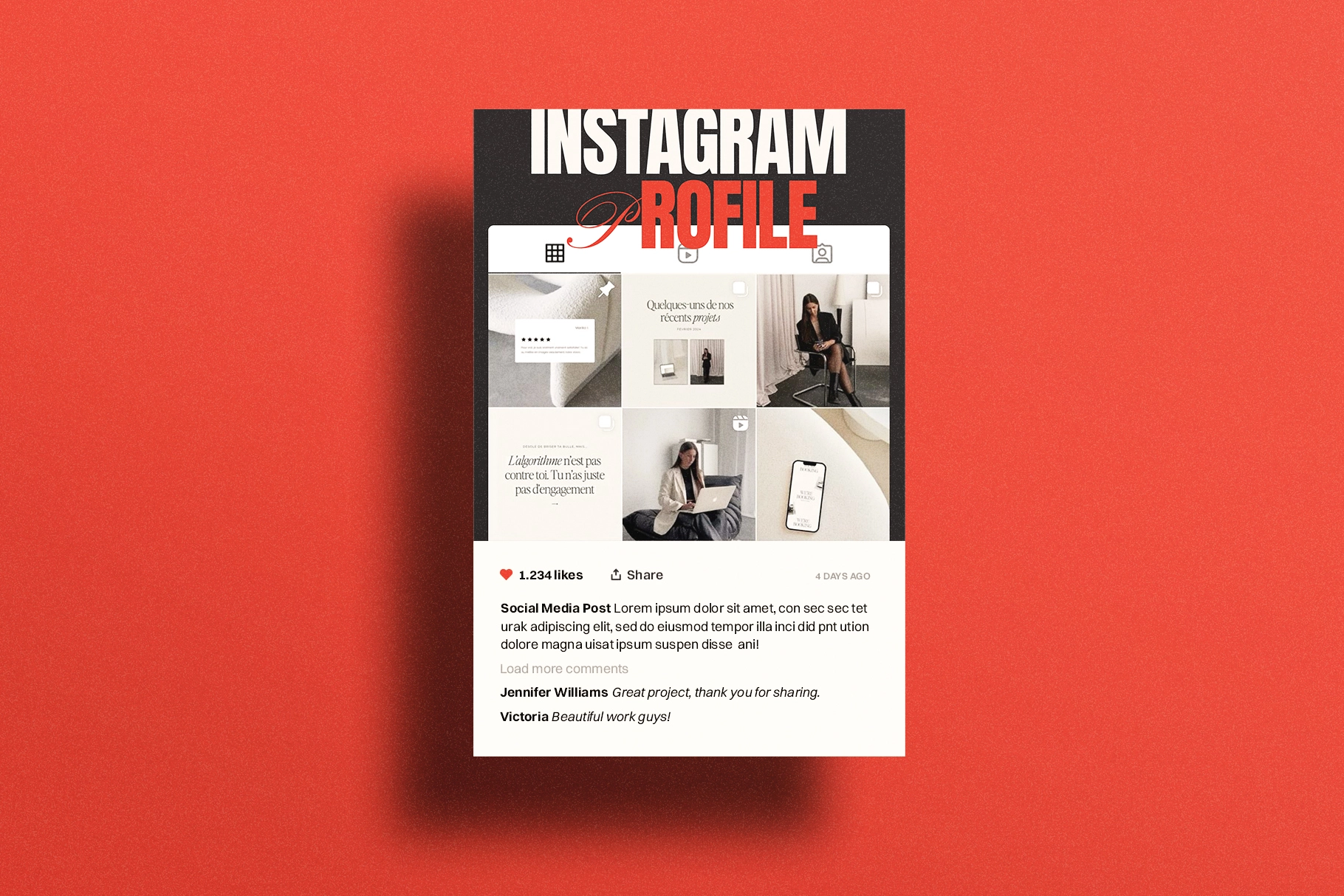 Social Media Kit Template