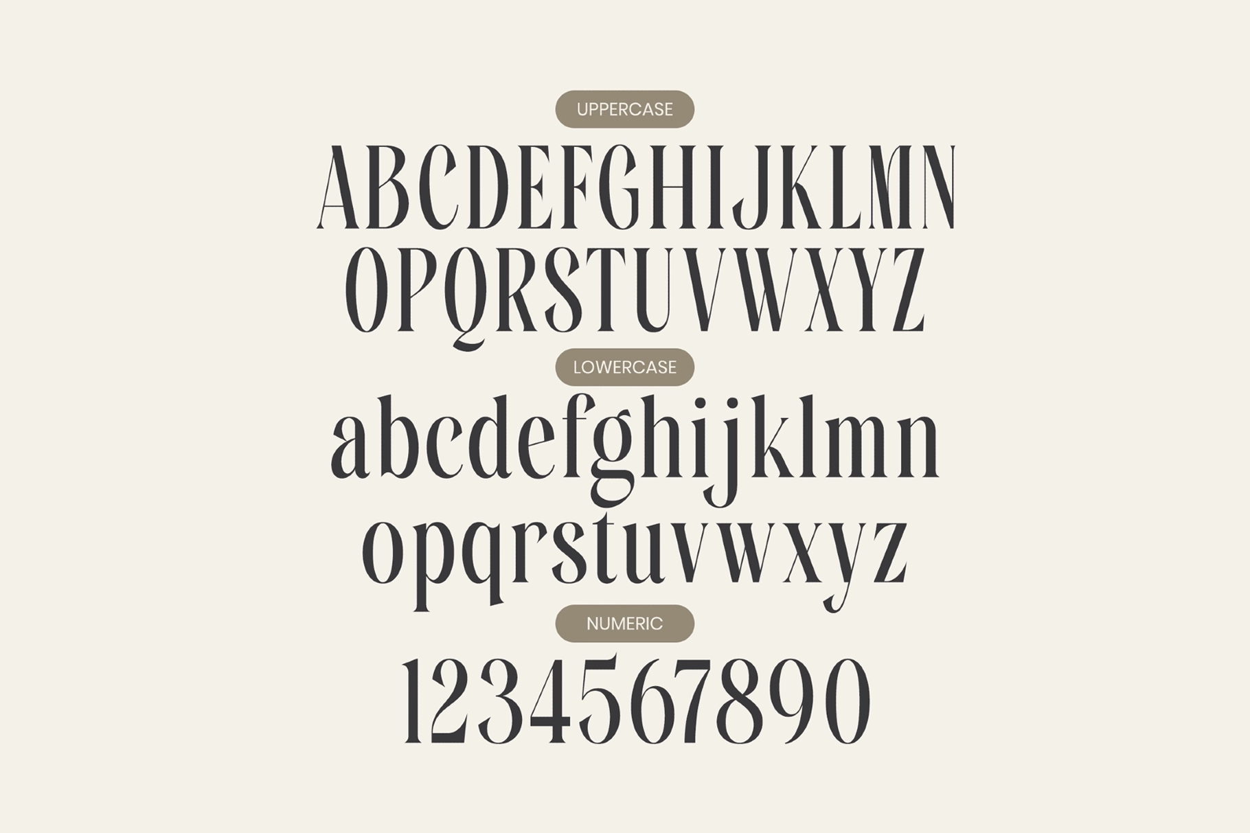 Mafesta - Luxury Condensed Serif Font