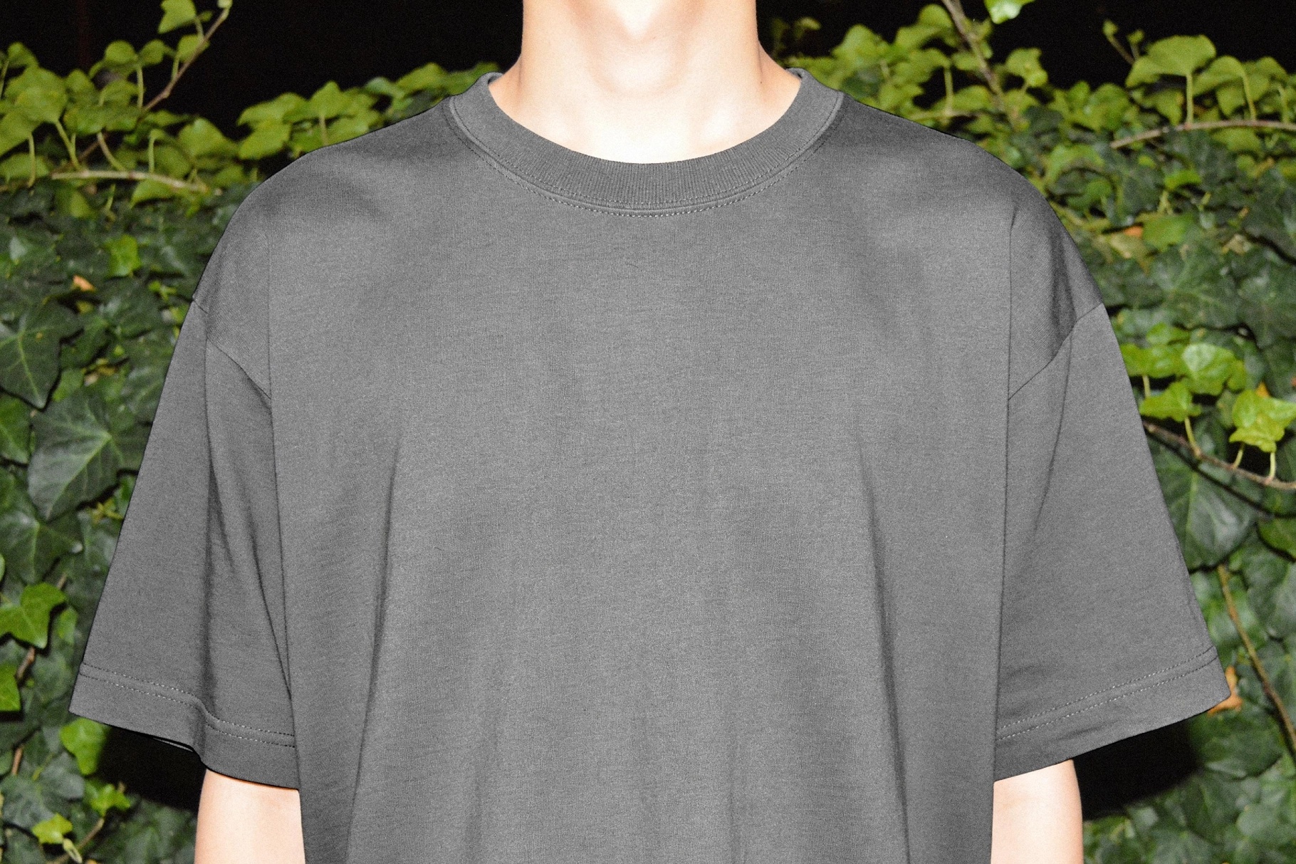 Front Print T-Shirt Mockup