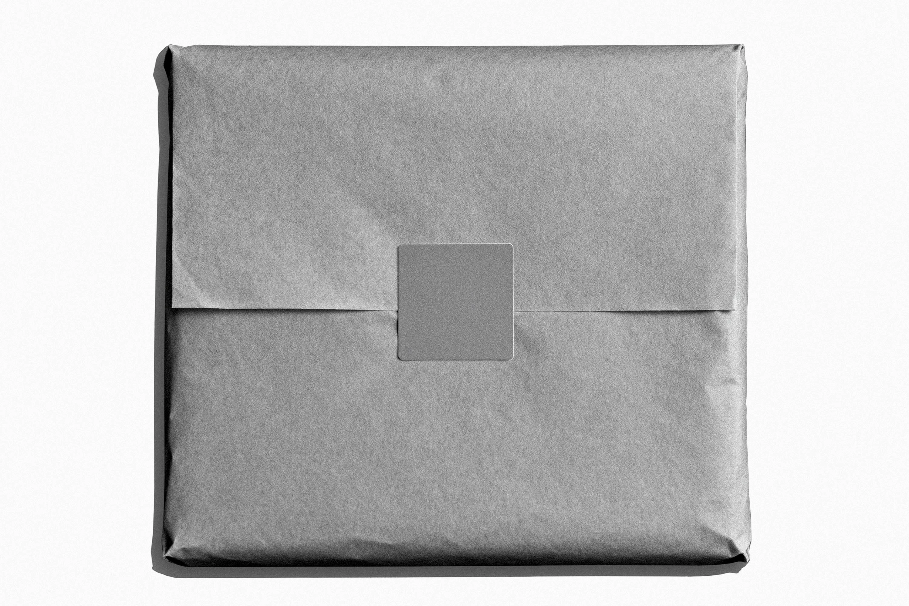 Gift Wrapping Package Mockup