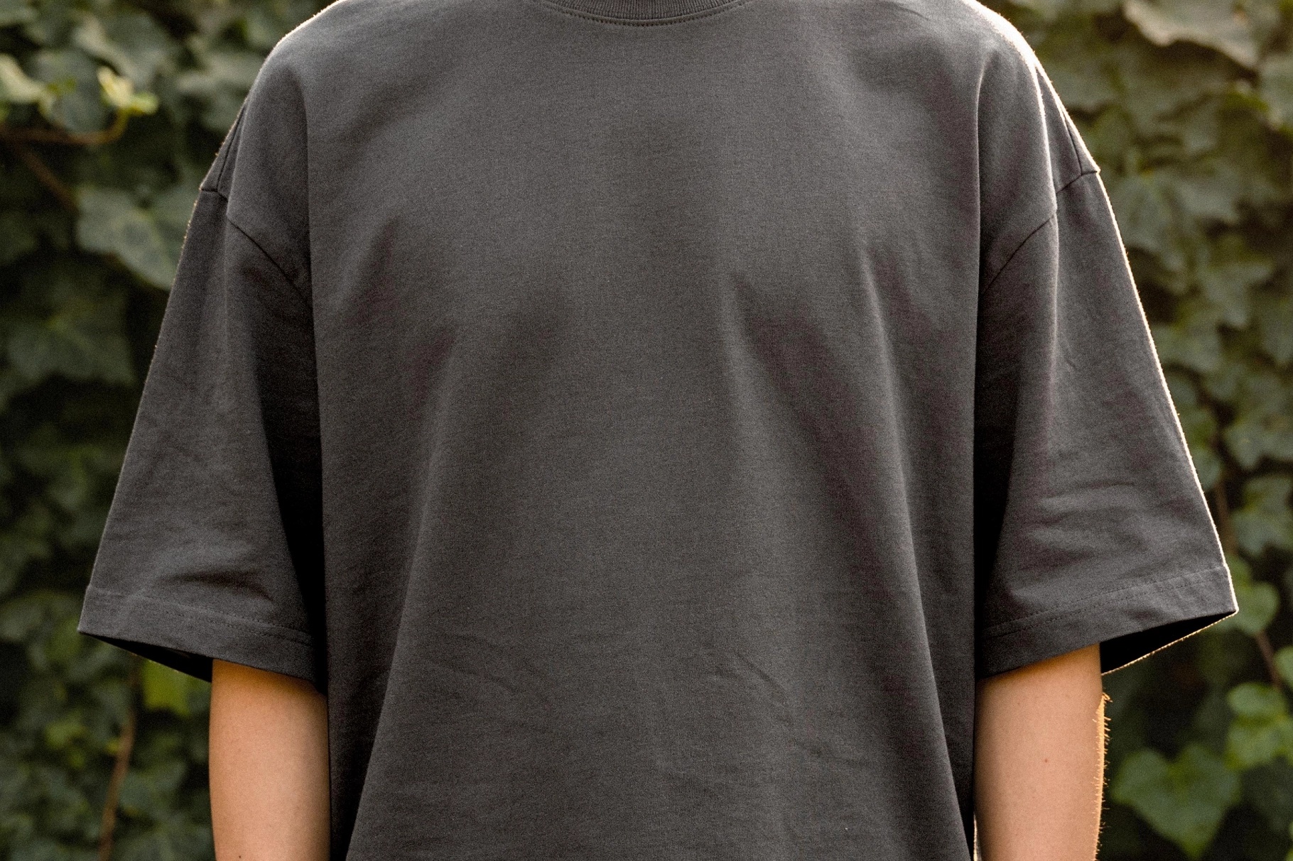 Front Print T-Shirt Mockup