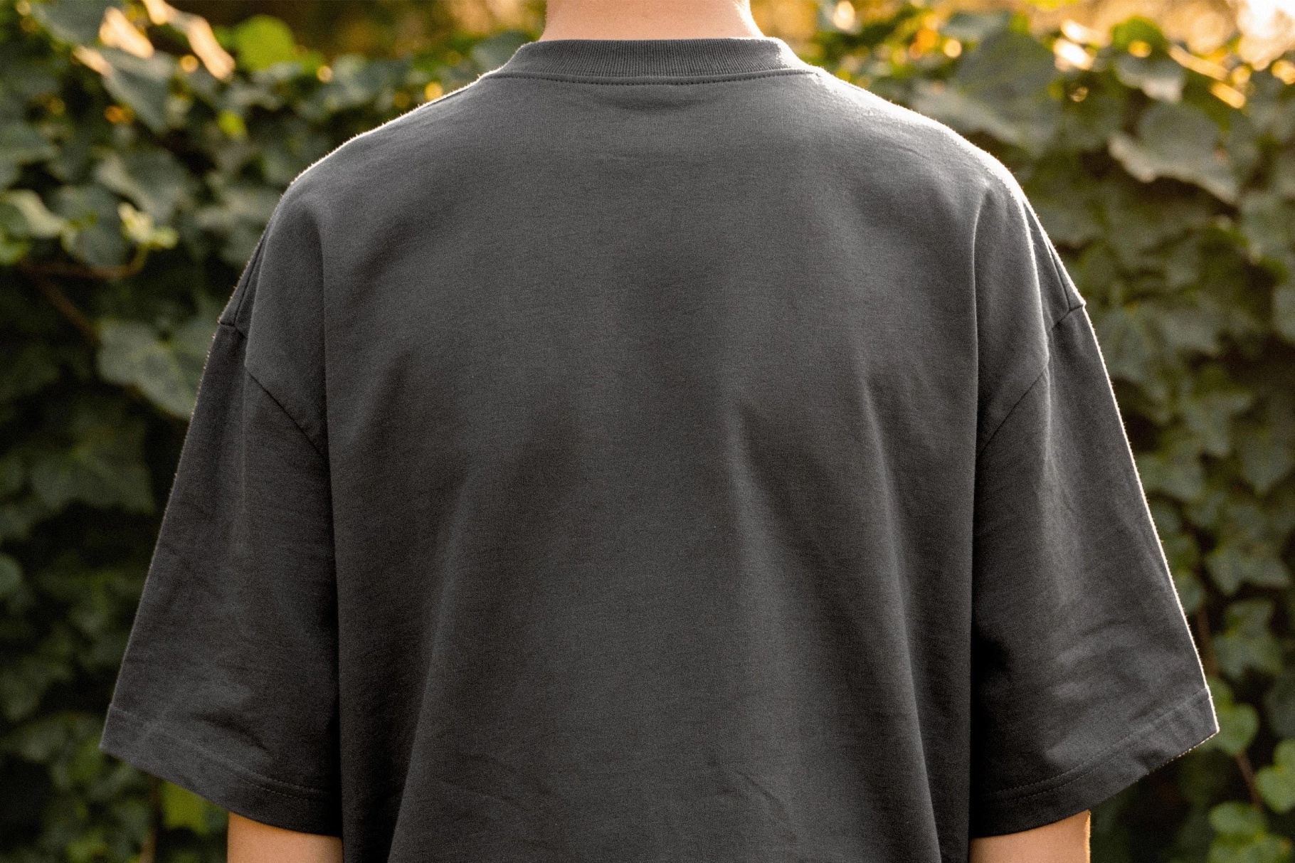Back Print T-Shirt Mockup