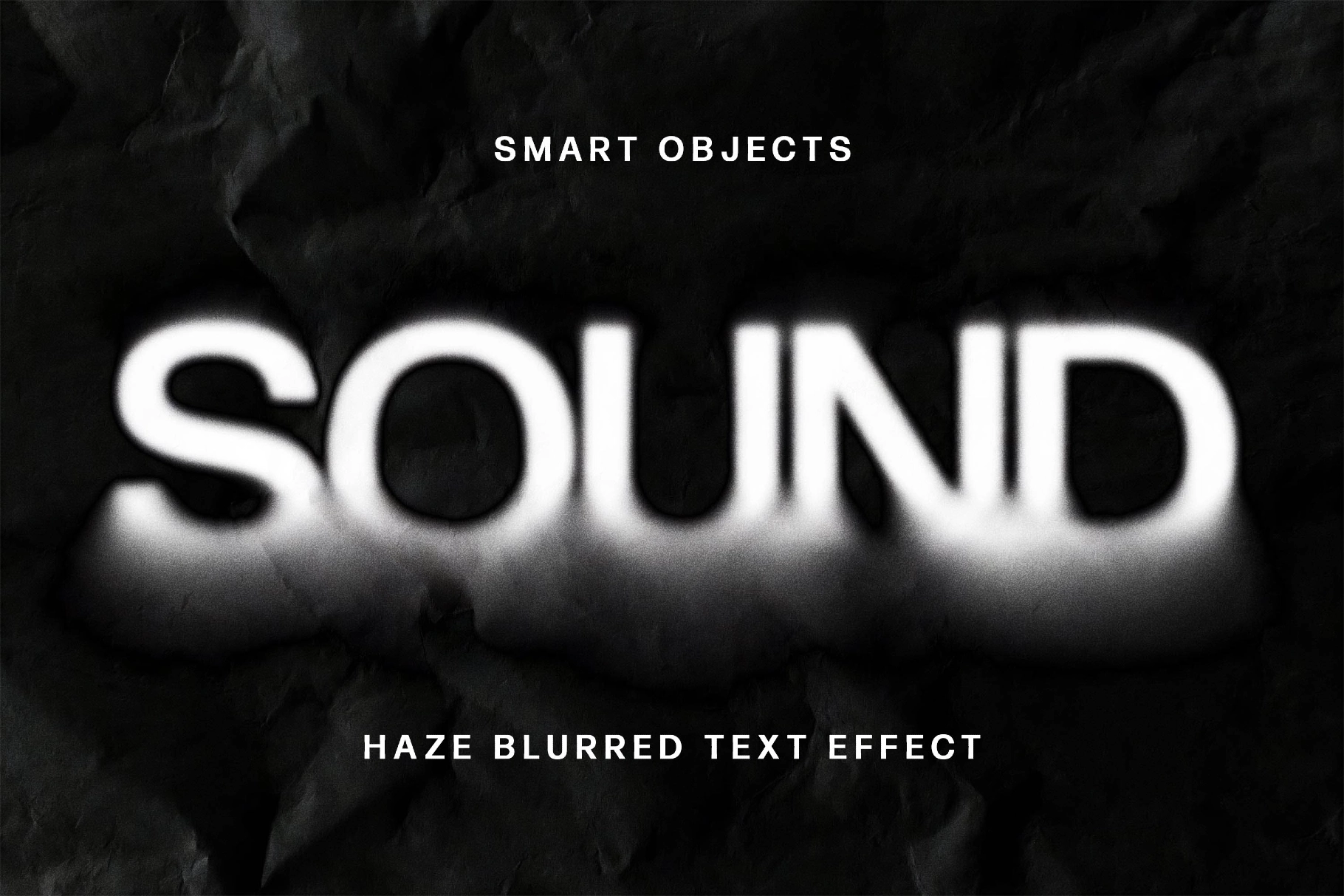 Haze Blurred Text Effect