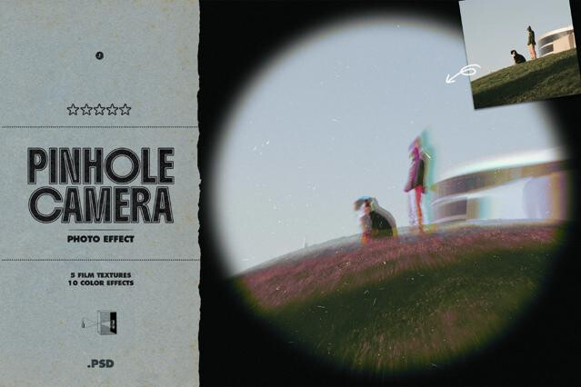 Pinhole Camera Photo Effect