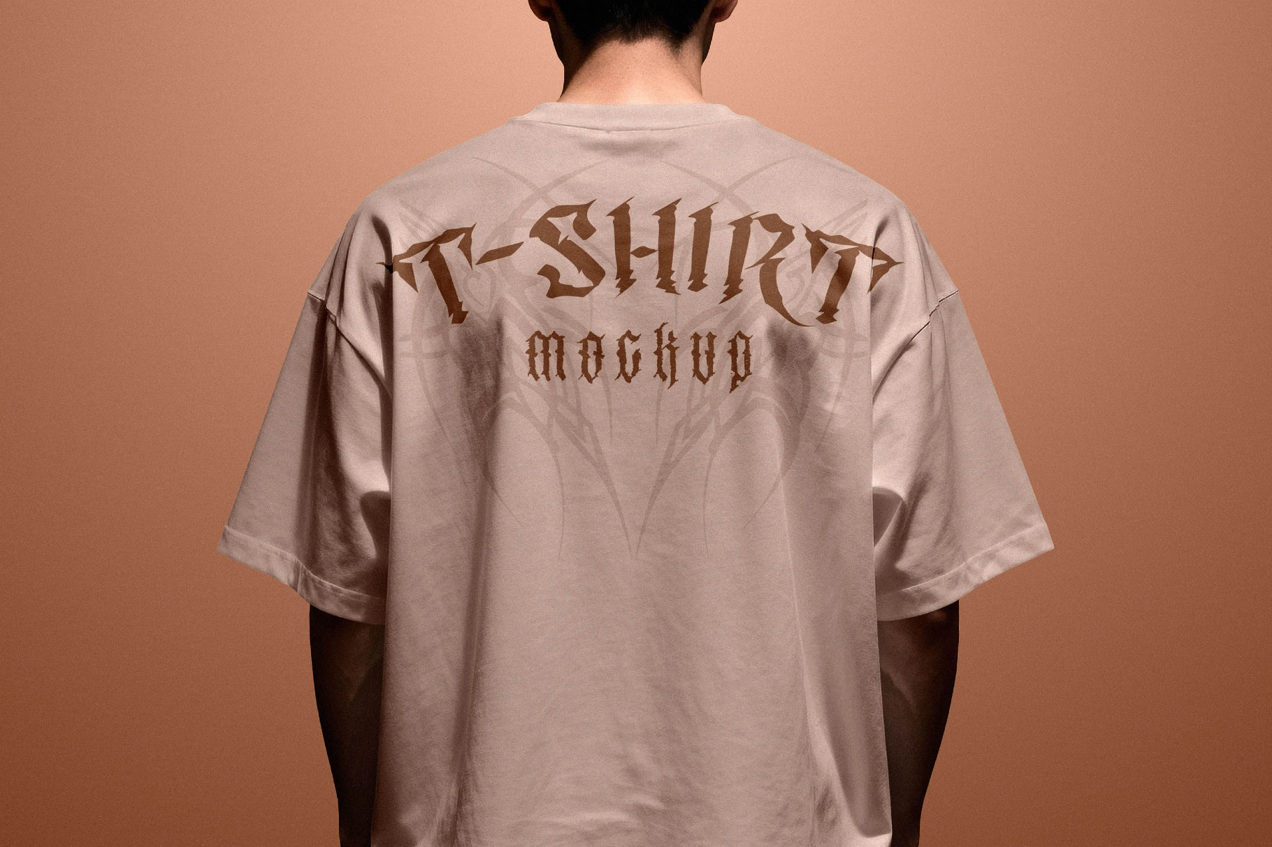 T-Shirt Mockup Back View