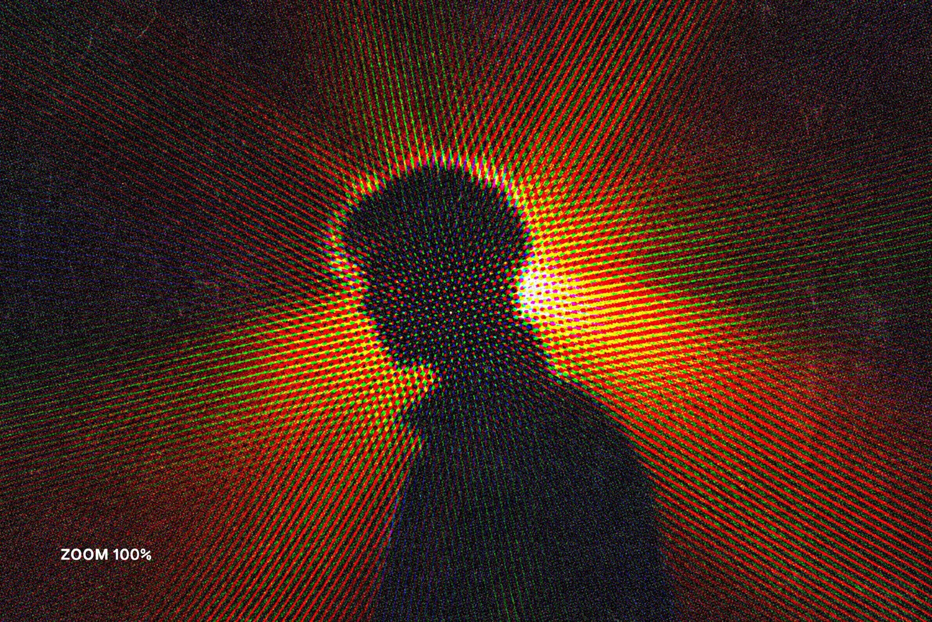 RGB CRT Distort Photo Effect