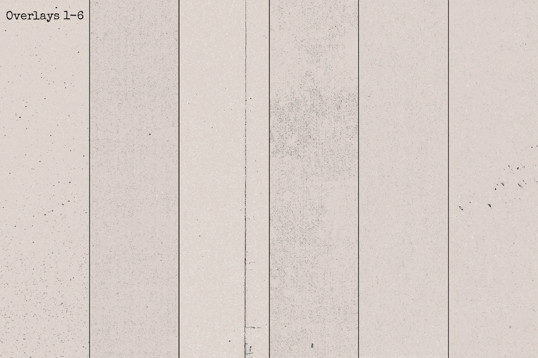 Paper Speckle Overlays
