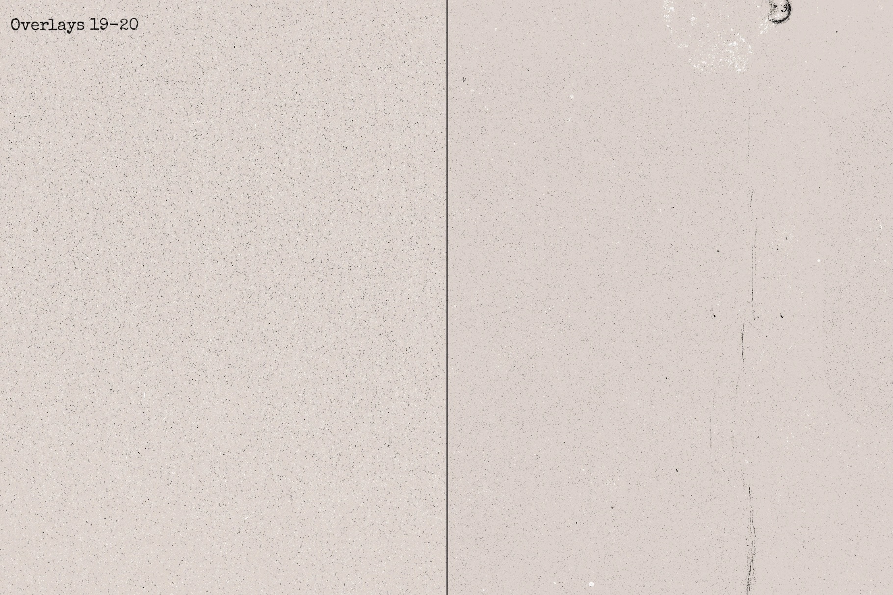 Paper Speckle Overlays