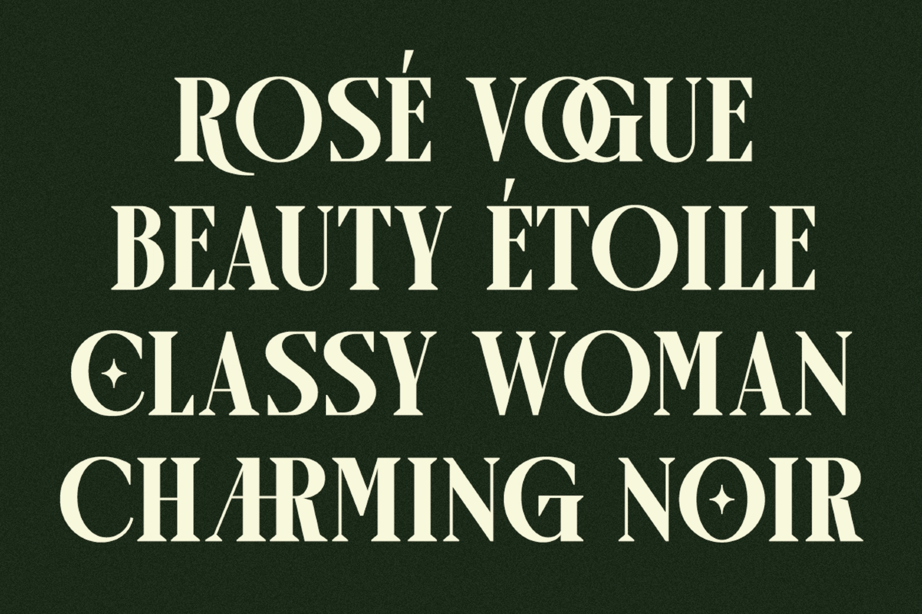 Arogel - Luxury Display Serif Font