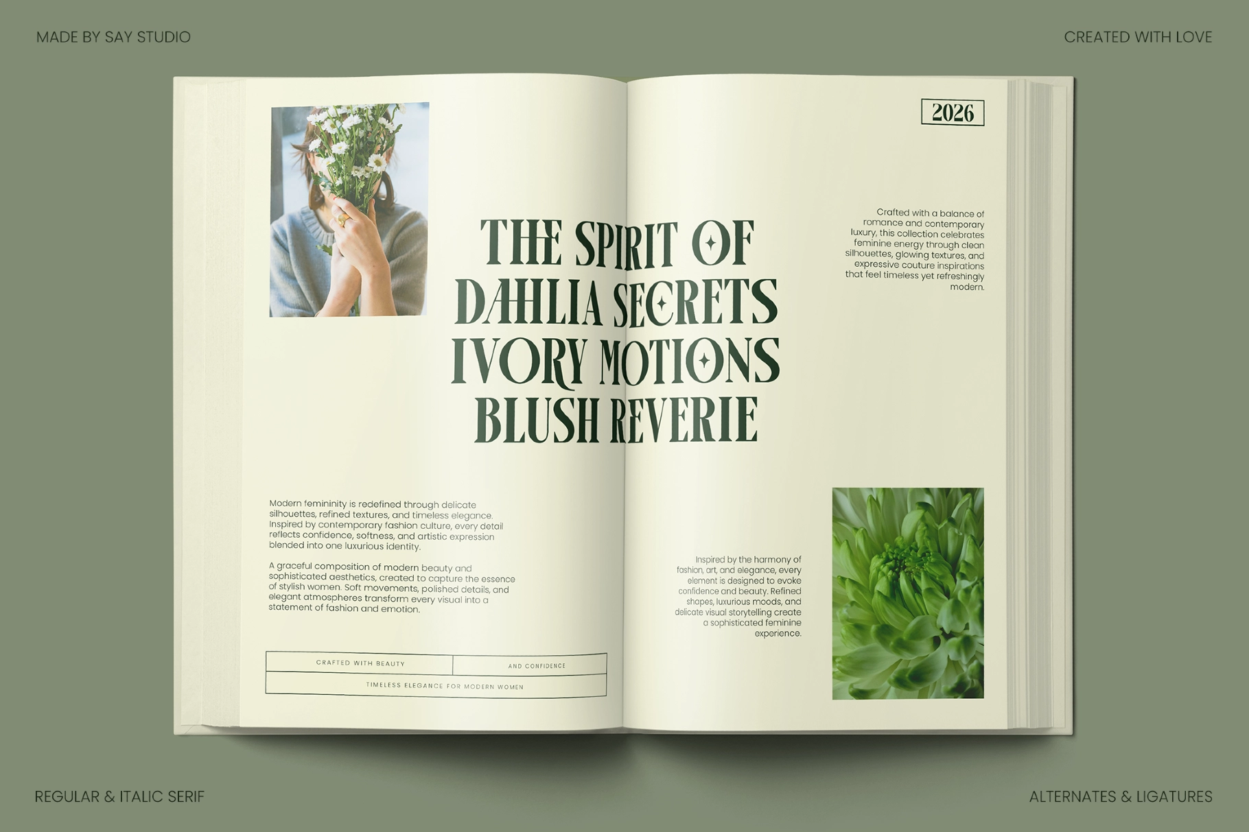 Arogel - Luxury Display Serif Font