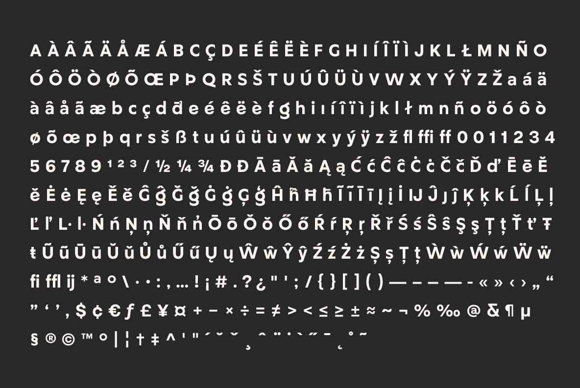 Granse - Modern Sans Serif Font