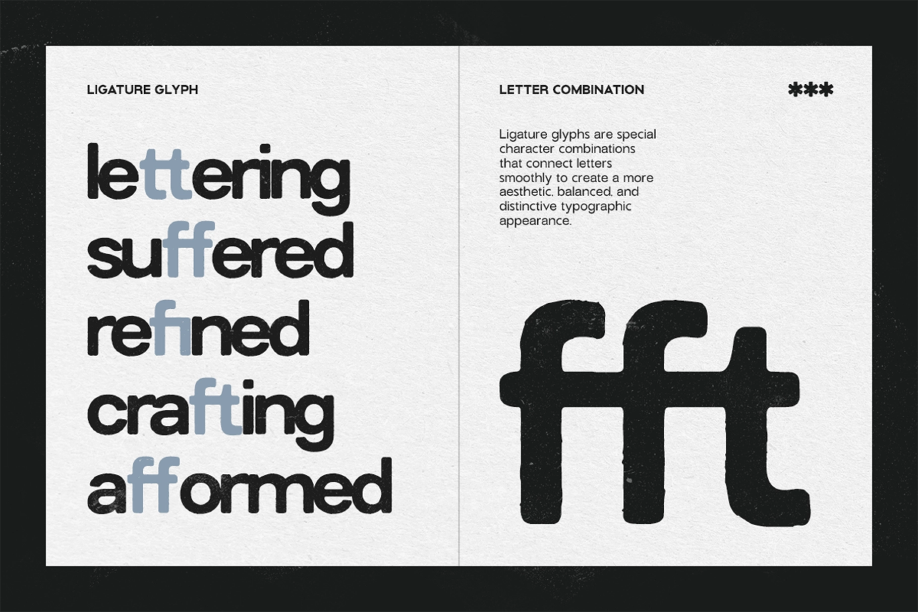 GC Godthem - Display Grunge Sans Font