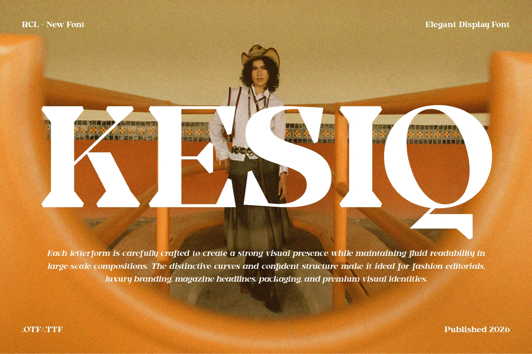 Kesiq – Elegant Modern Serif Display Font