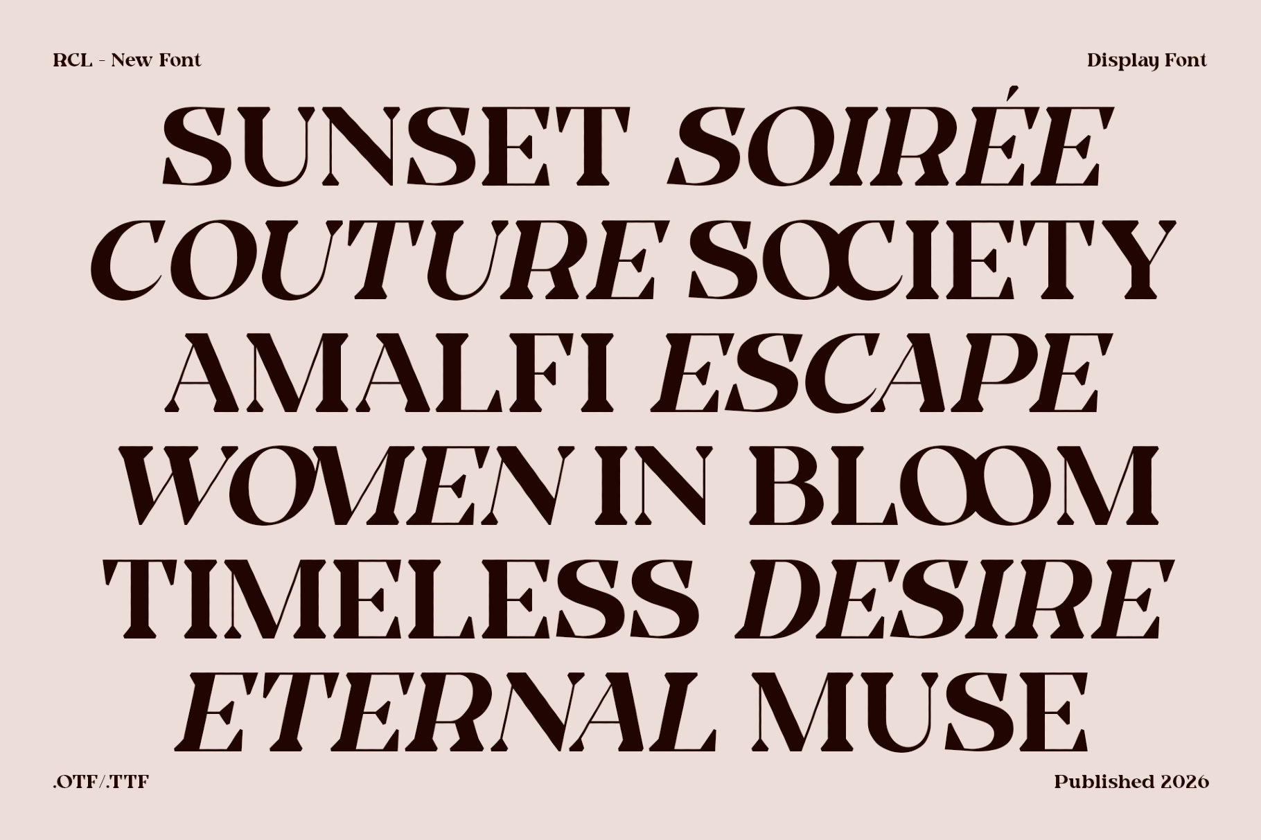 Kesiq – Elegant Modern Serif Display Font