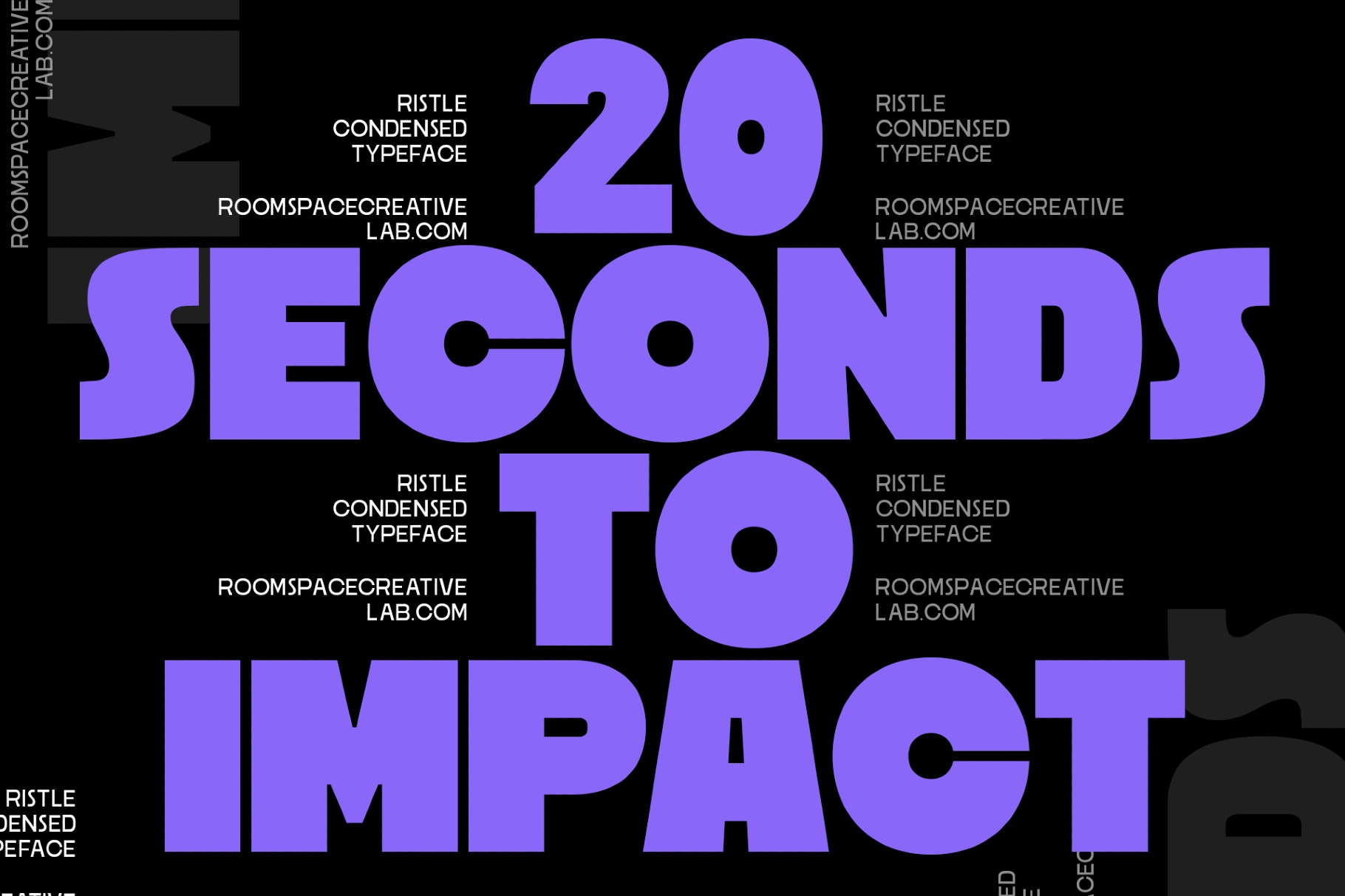 Ristle – Bold Modern Display Sans Font