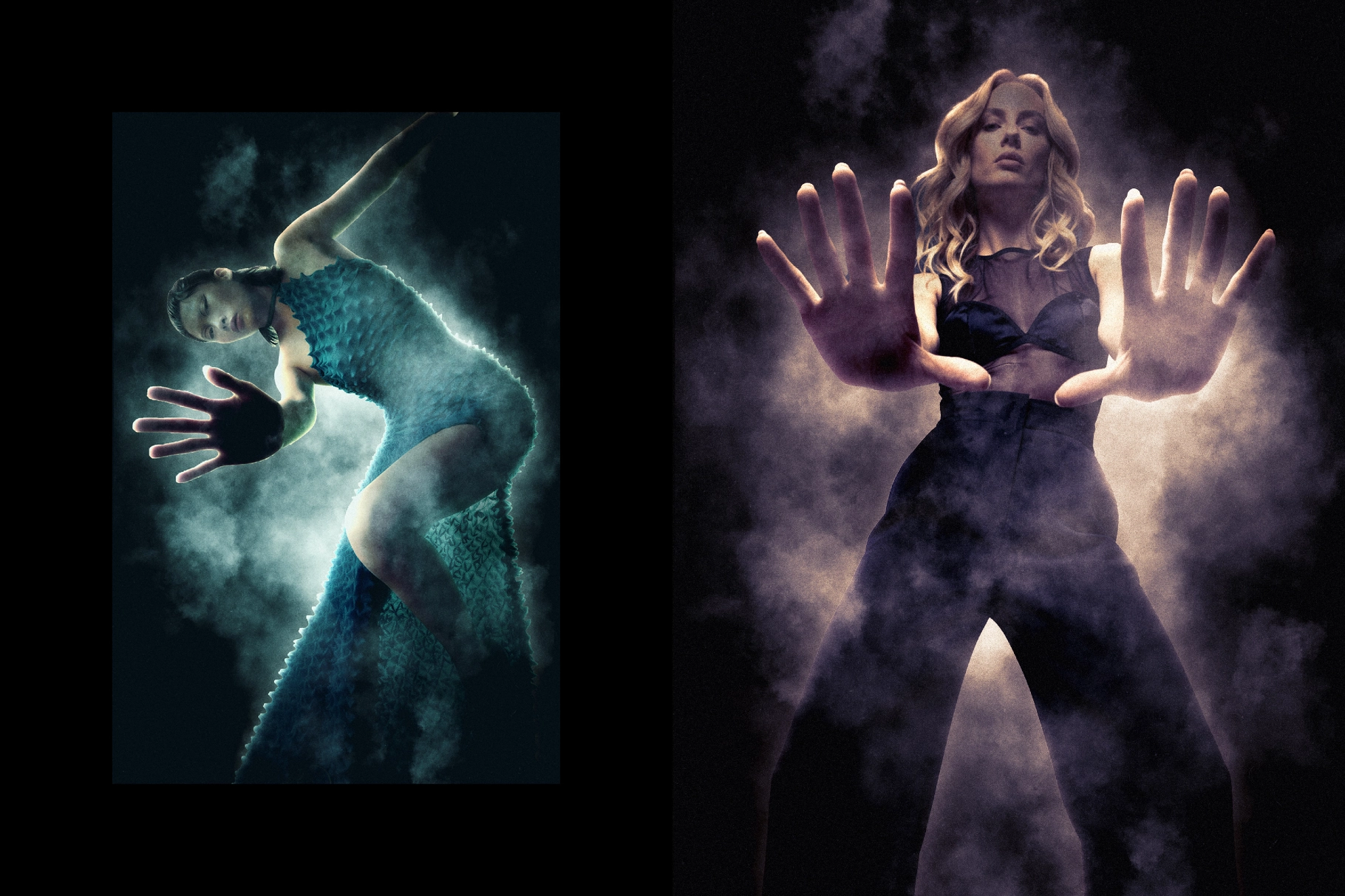 Dramatic Smoke Photo Effect