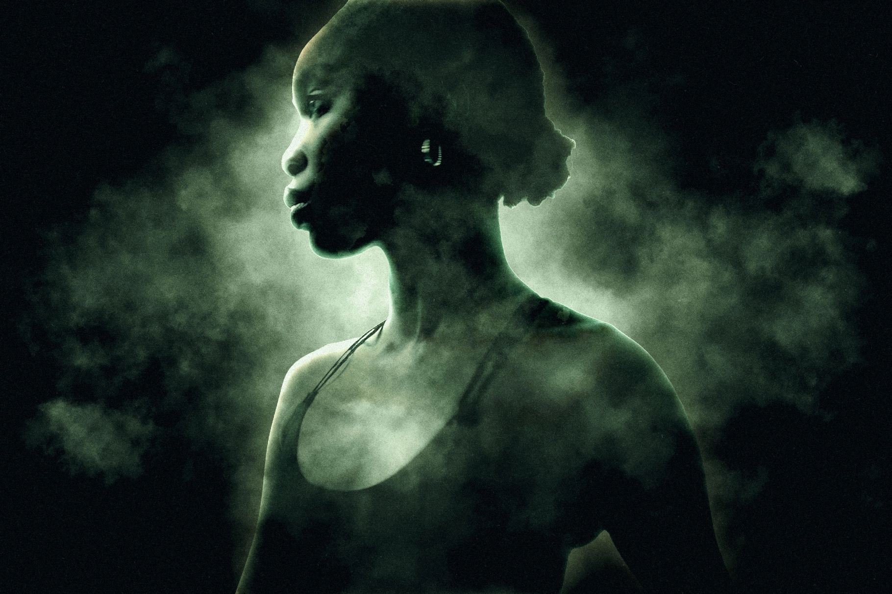 Dramatic Smoke Photo Effect