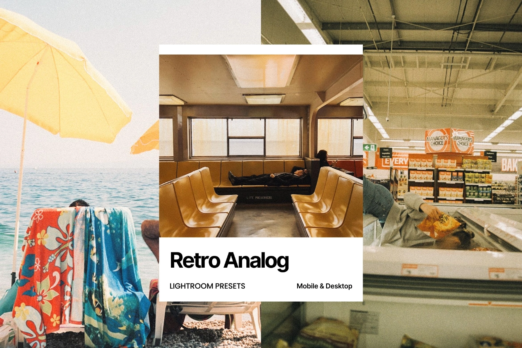 Retro Analog Film Lightroom Presets