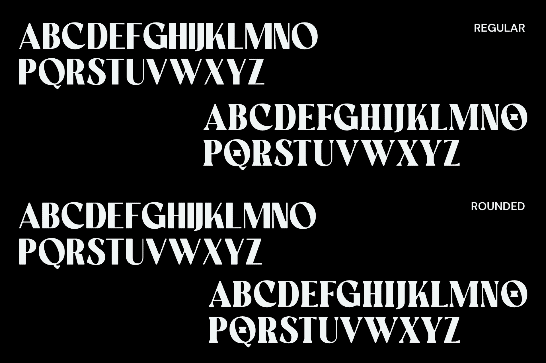 Crione - Bold Mixed Display Font