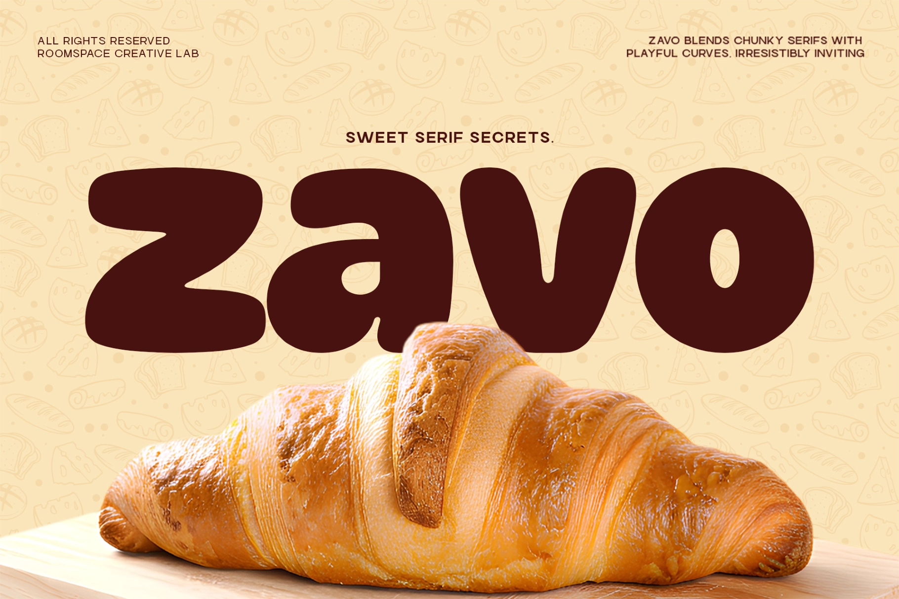 Zavo Sans – Playful Food Branding Font