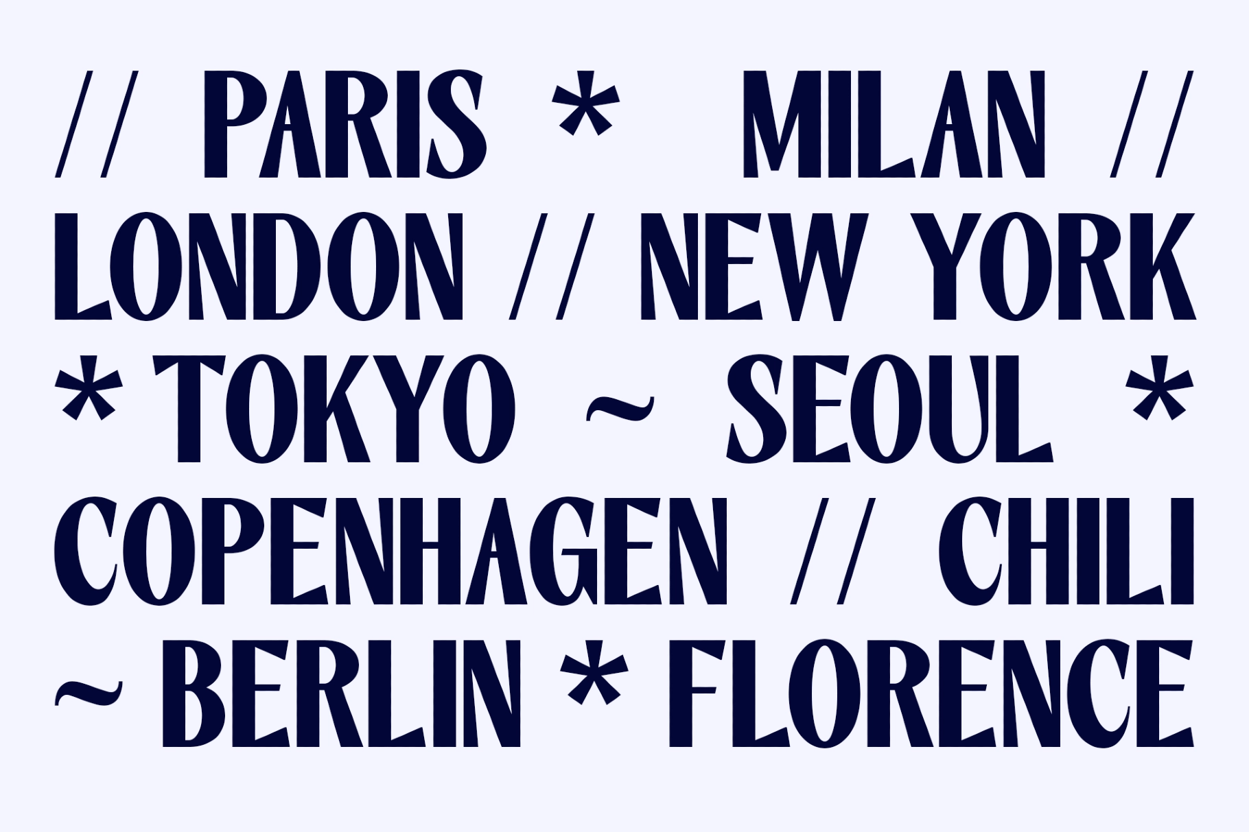 Slicer – Condensed Sans Serif Font Family