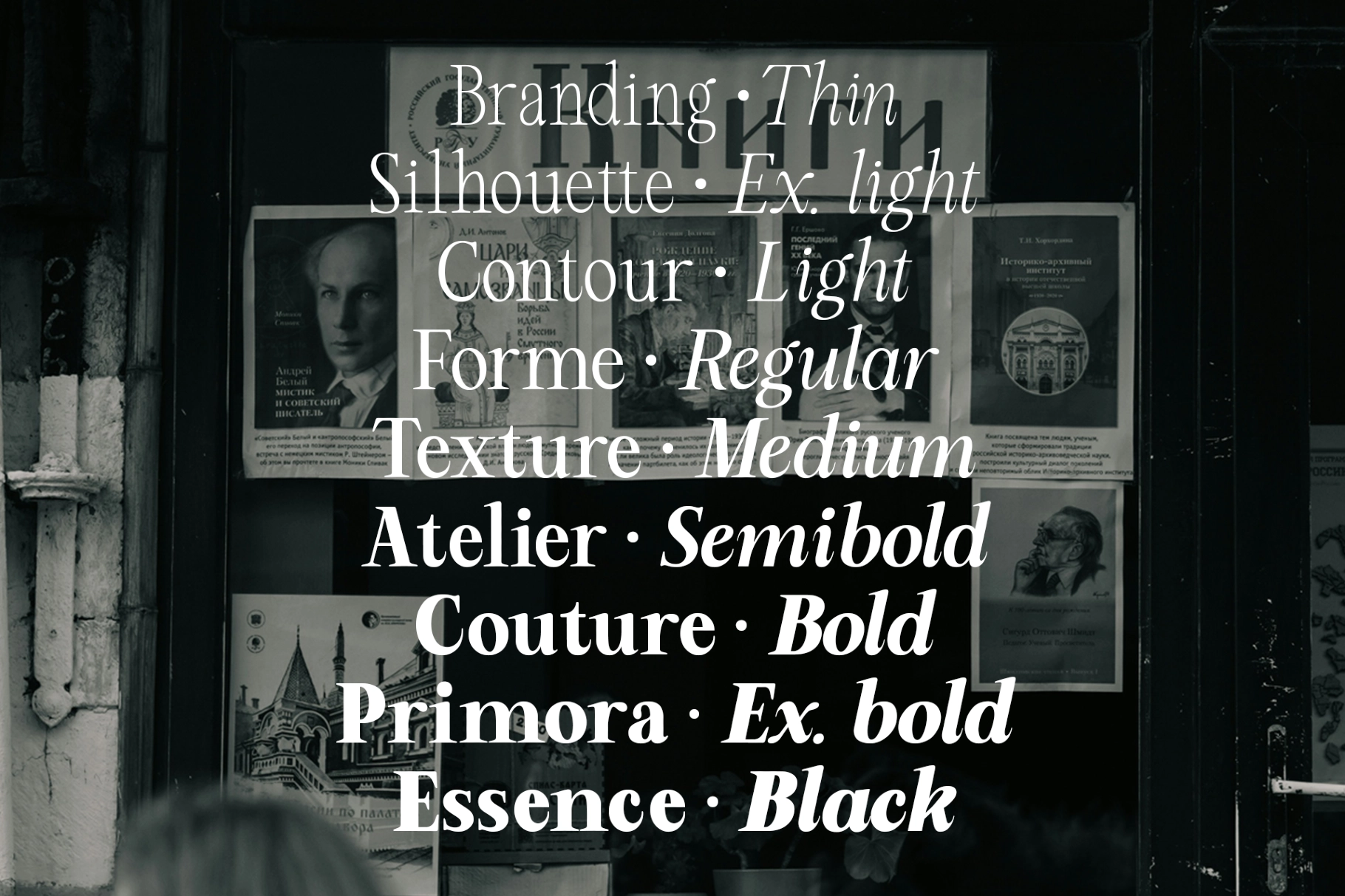 RCL Arviel – Modern Editorial Serif Font Family