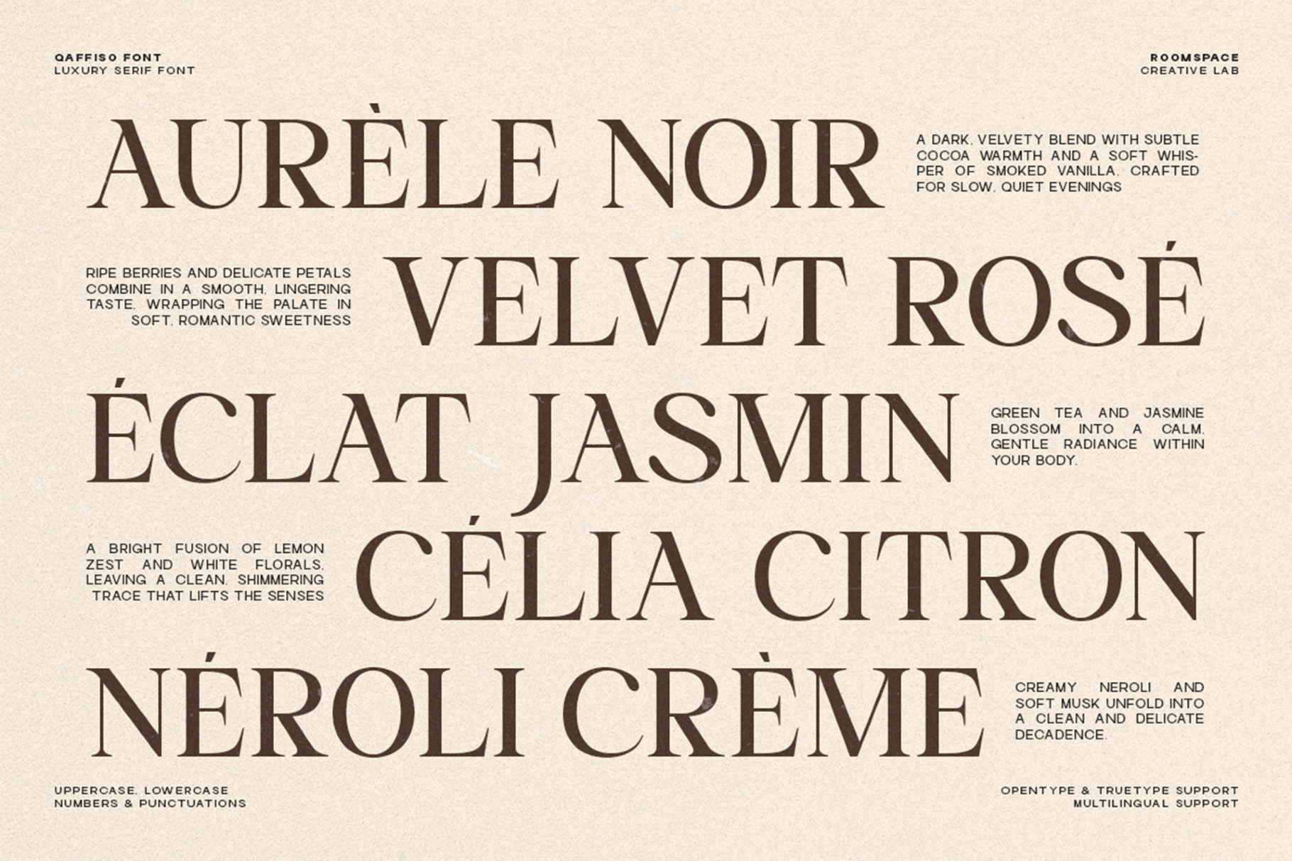 Qaffiso — Luxury Modern Serif Font