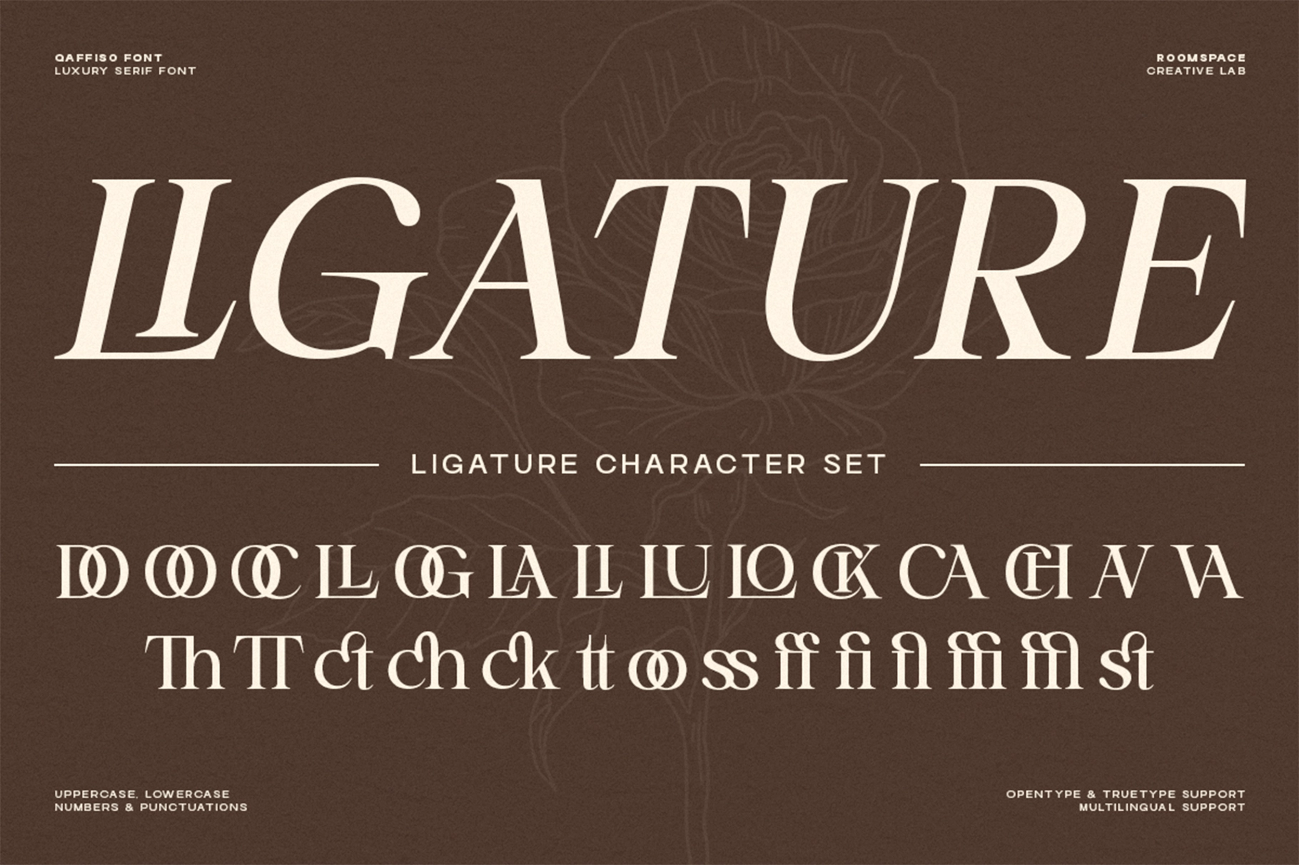 Qaffiso — Luxury Modern Serif Font