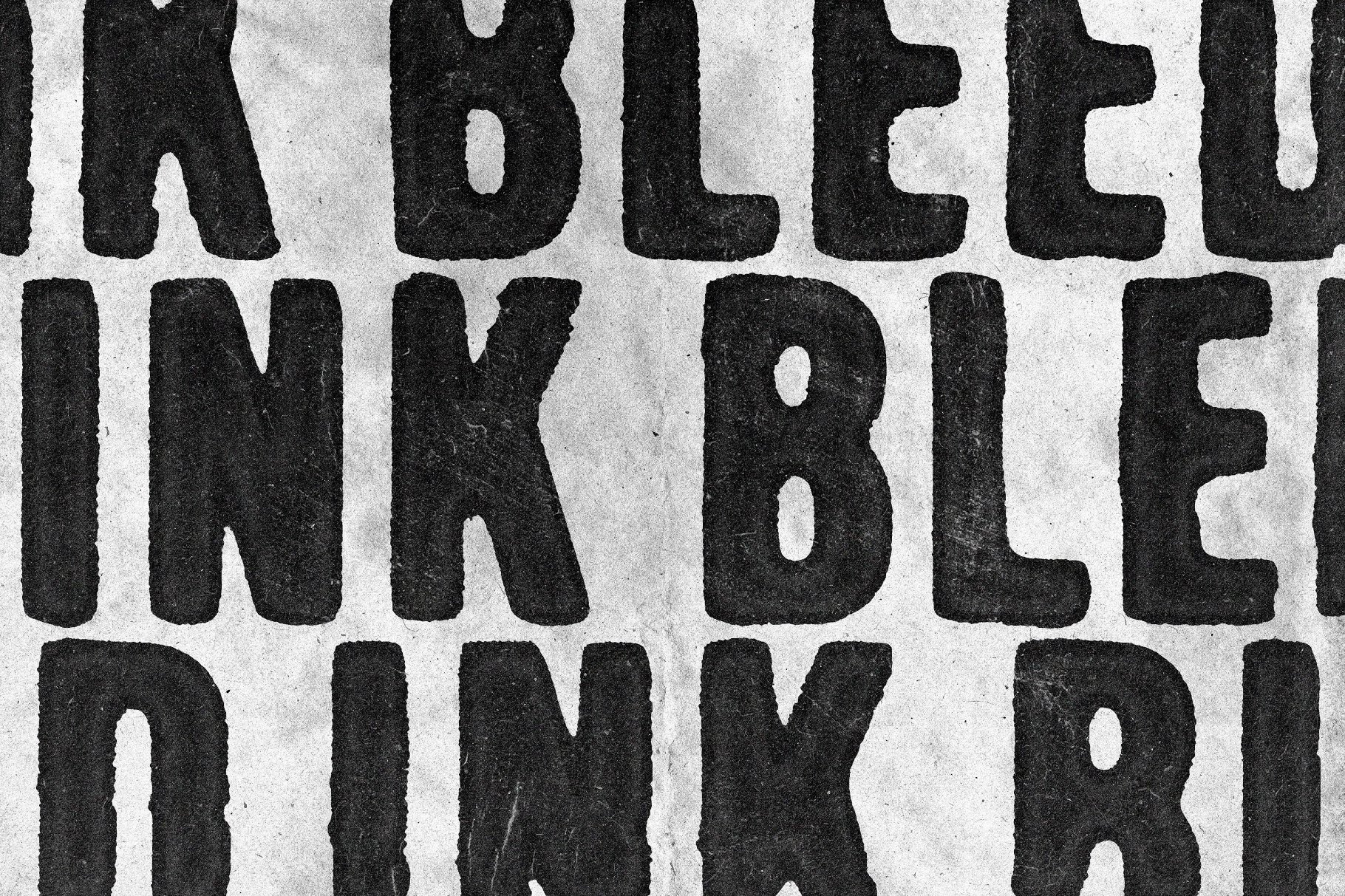 Letterpress Stamp Text Effect