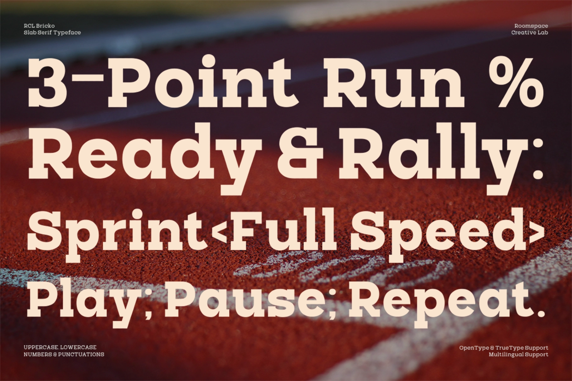 RCL Bricko – Bold Modern Slab Serif Font