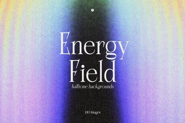 Energy Field - Halftone Backgrounds