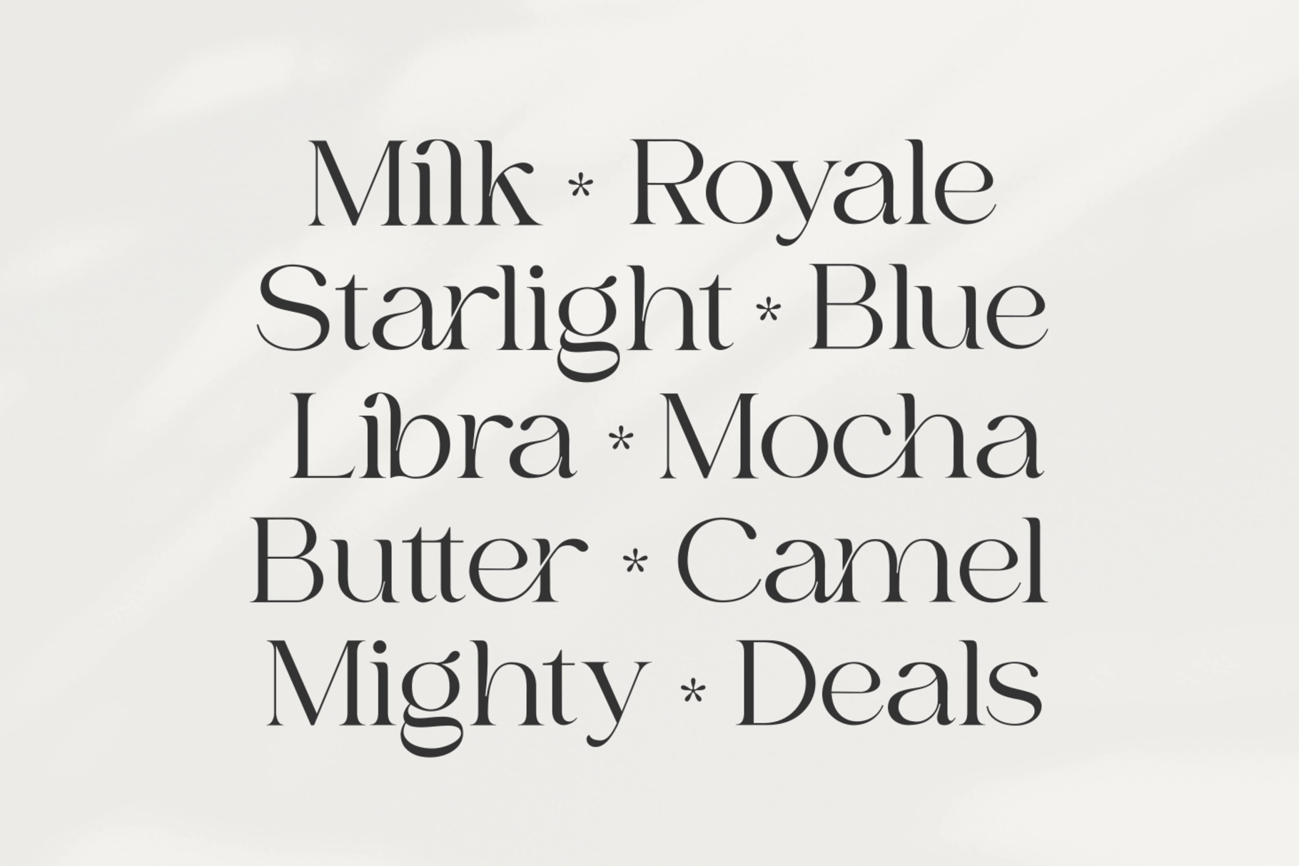 Bilgie - Chic Elegant Font