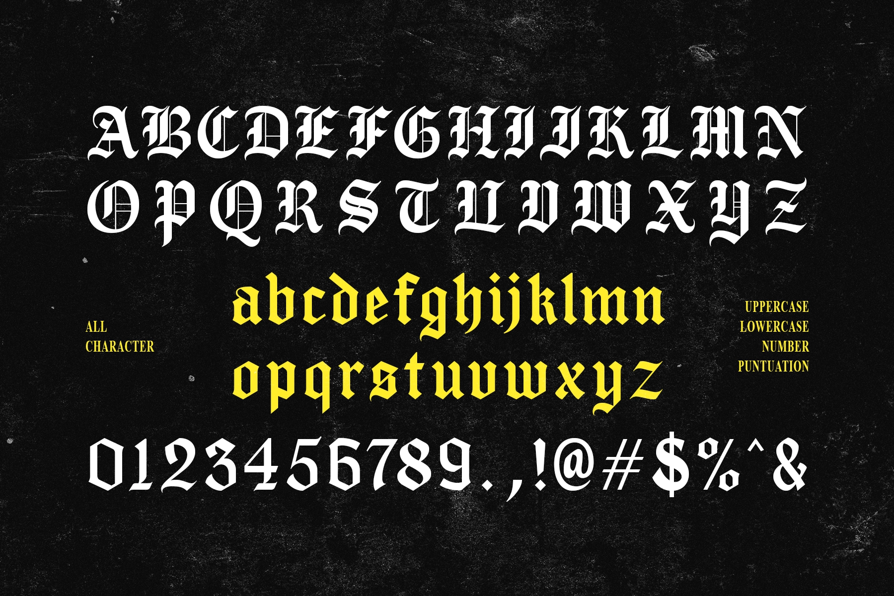Cathdra - Gothic Blackletter Font