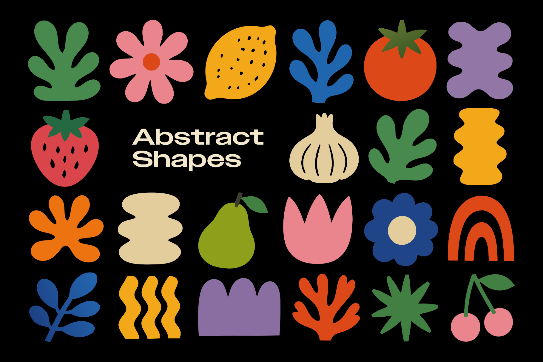 MATISSE: Cutout Abstract Elements