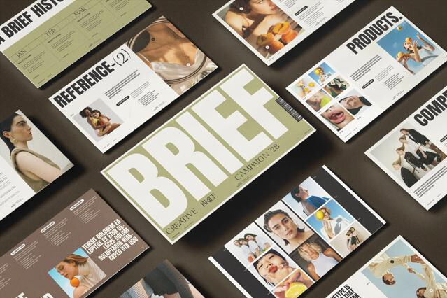 Creative Brief Campaign Presentation Template